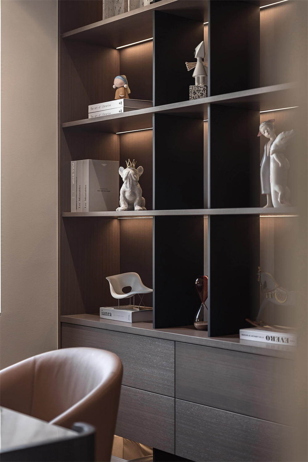 180㎡現(xiàn)代極簡復(fù)式,生活中的藝術(shù)感(圖21) 22.jpg