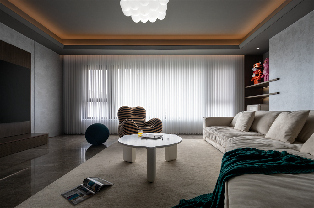 186㎡全屋整木定制大平層,現代簡約風(圖6) 6.jpg