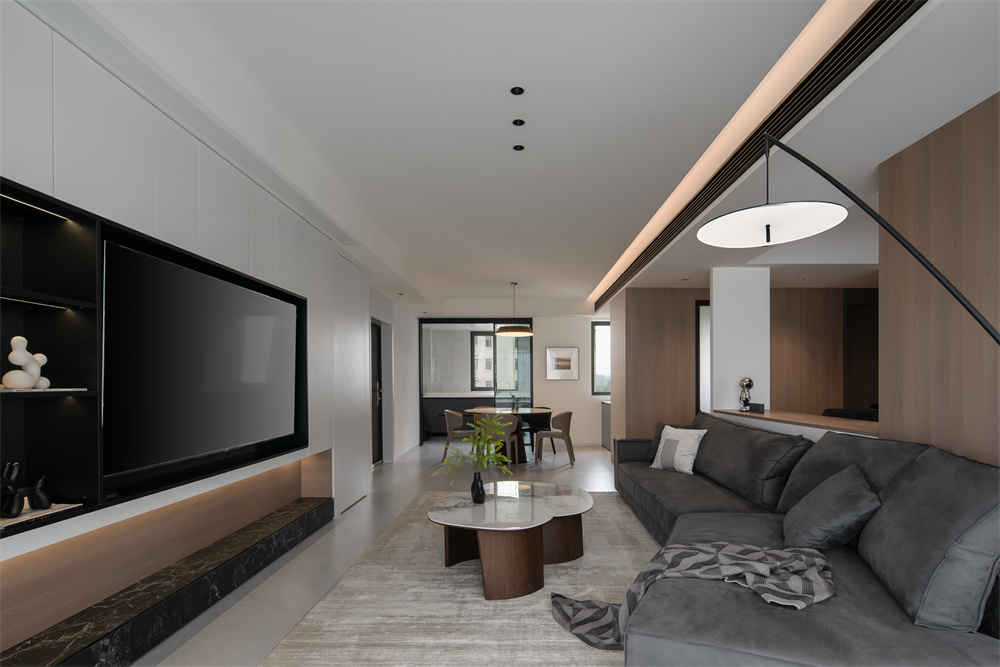 135㎡意式簡約風格,整木定制設計案例(圖4) 4.jpg