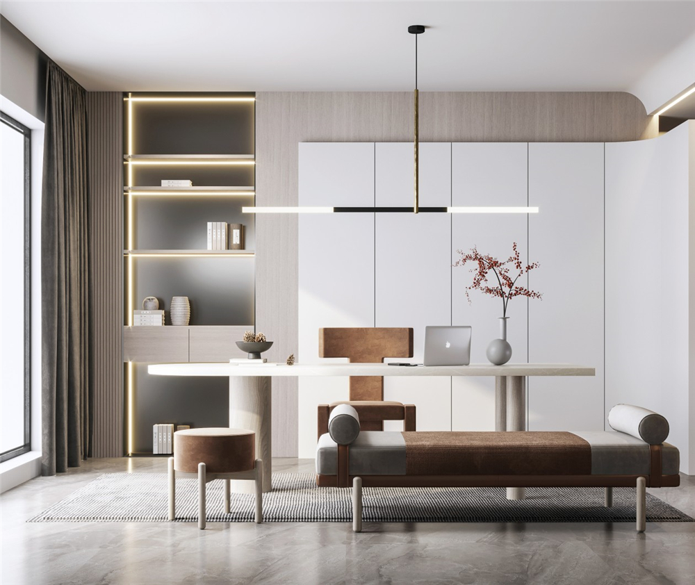 書房一般都裝修什么風格的比較好?(圖2) 書房一般都裝修什么風格的比較好?(圖2)