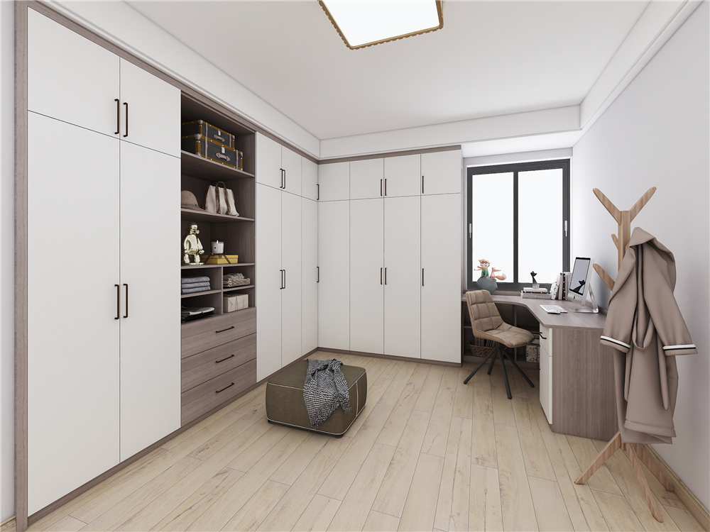 定制衣柜和整體衣帽間有什么區(qū)別?(圖1) 定制衣柜和整體衣帽間有什么區(qū)別?(圖1)