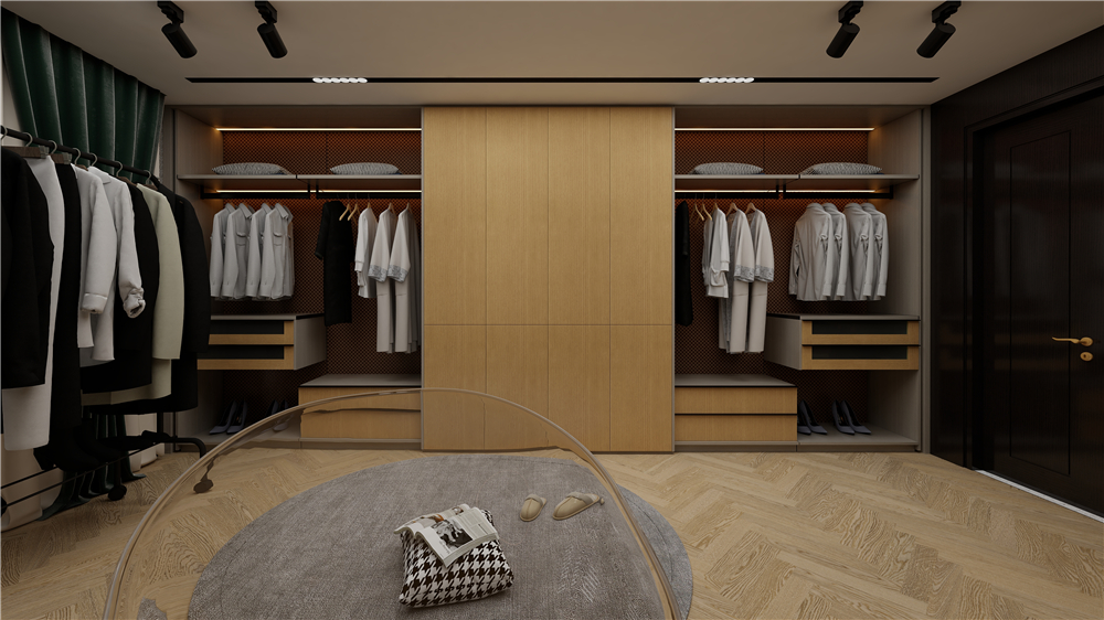 定制衣柜和整體衣帽間有什么區(qū)別?(圖3) 定制衣柜和整體衣帽間有什么區(qū)別?(圖3)