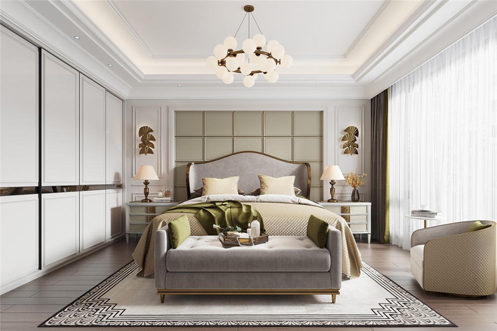 全屋定制臥室流行什么風格設計?(圖4) 全屋定制臥室流行什么風格設計?(圖4)